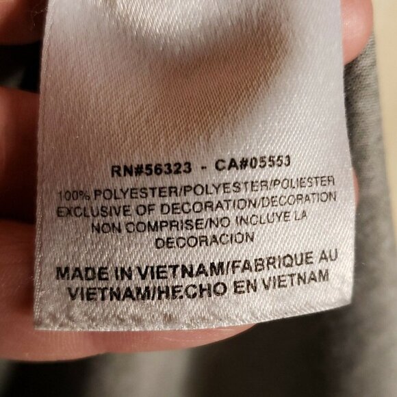 Nike Dri Fit Grey Kansas State University Athletic Shirt Large - Picture 5 of 6